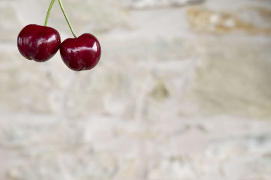 Grappolo ciliegie rosse di Villanova d'Arda - Piacenza
