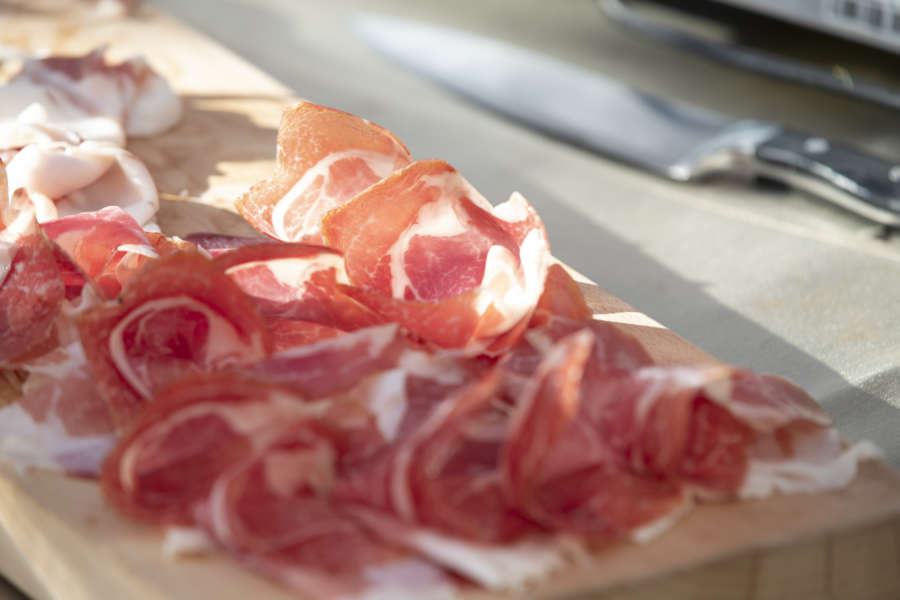 Culatello di Piacenza tagliere