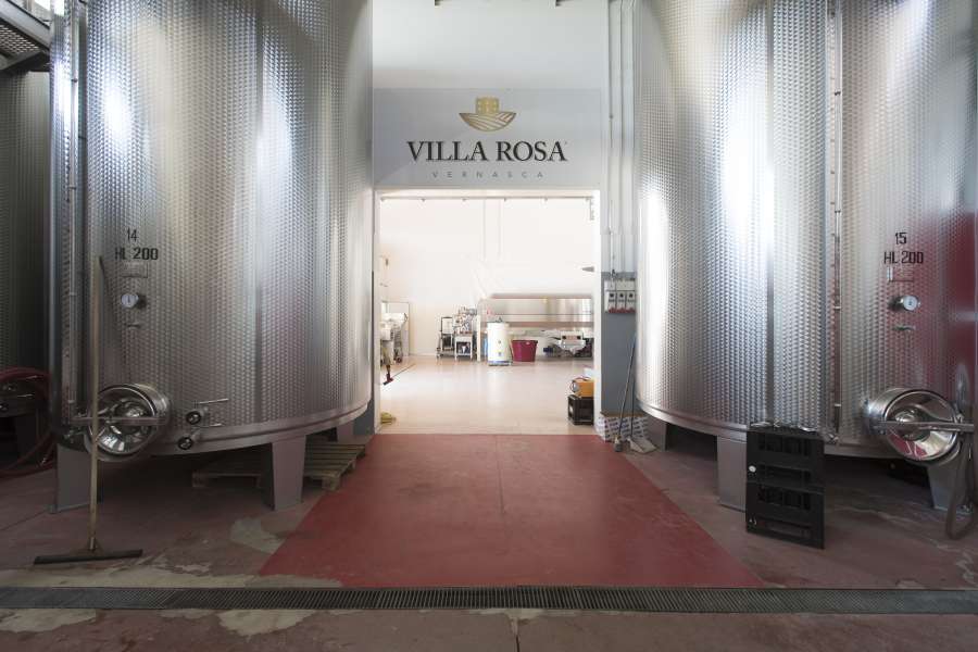 Villa Rosa vini - botti